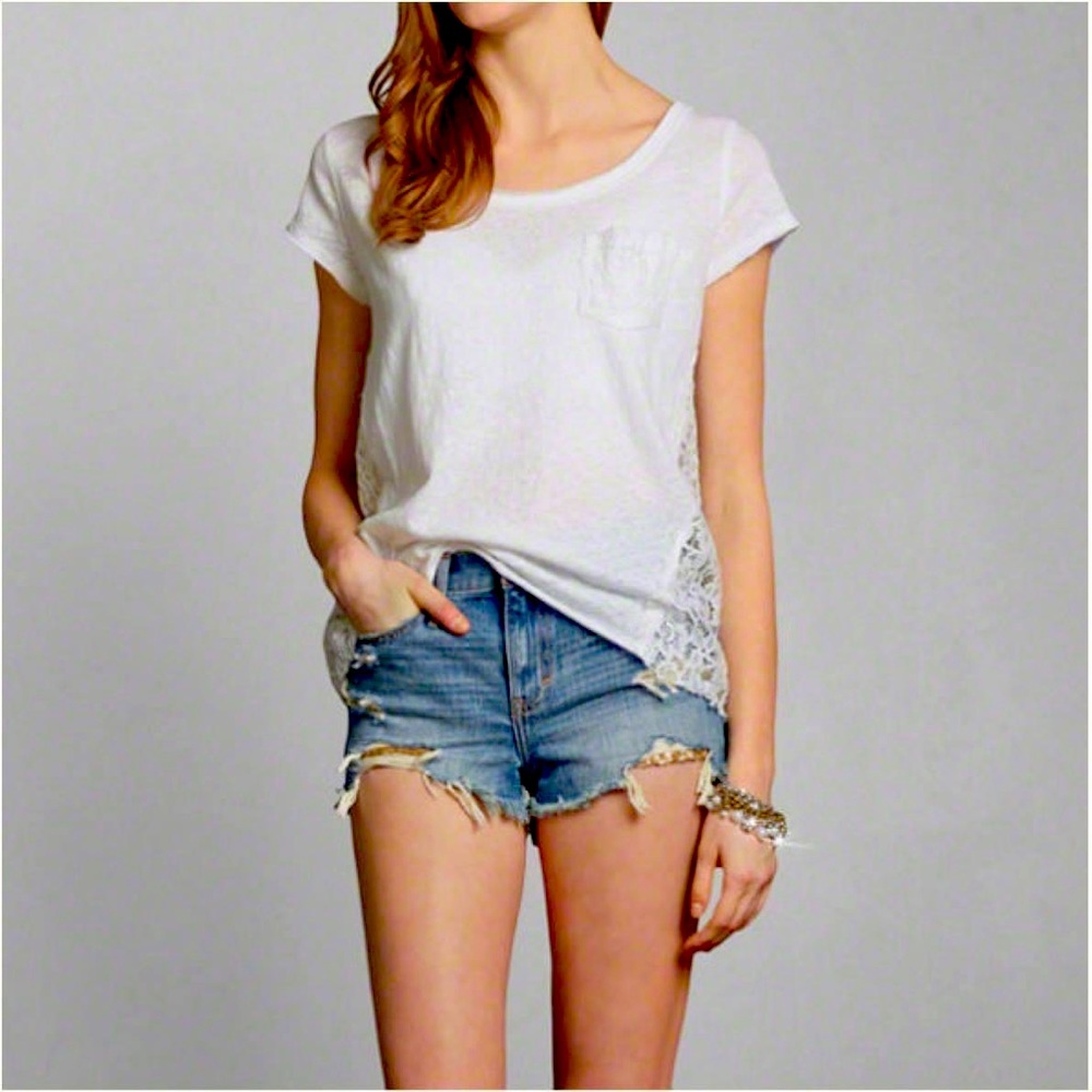 Abercrombie & Fitch Women’s Laced Blouse - Large